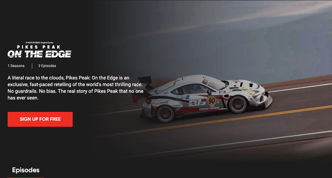 Motortrend TV // Documentary Series: ‘Pikes Peak: On The Edge’ - Streaming Now - Attacking the Clock Racing