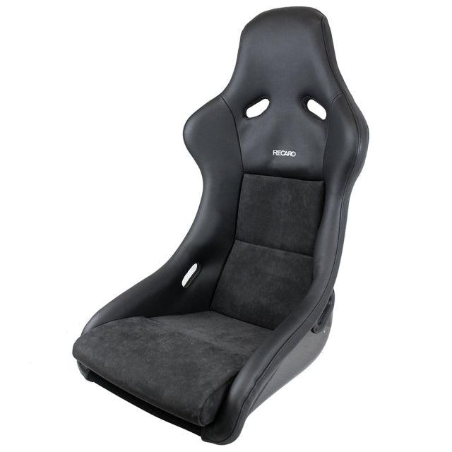 Recaro Pole Position N.G. Seat - Black Leather/Grey Suede - Attacking the Clock Racing