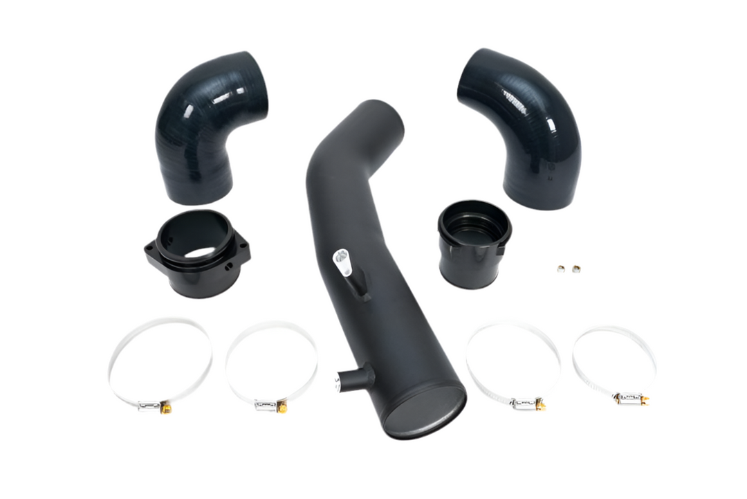 AMS Performance 2020+ Toyota Supra A90 Aluminum 3in Charge Pipe Kit