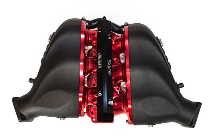 AMS Performance 2009+ Nissan GT-R Alpha Plenum/Billet Intake Manifold w/ Std Fuel Rail
