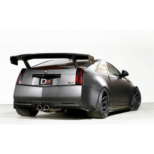 APR Performance GTC-500 CTS-V Coupe Carbon Fiber Adjustable Wing - Attacking the Clock Racing