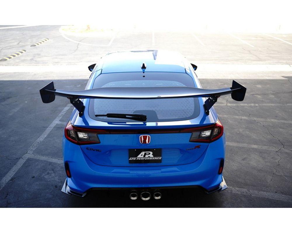 APR Performance GTC-300 67 Inch Adjustable Wing Honda Civic Type R 2023 - Attacking the Clock Racing