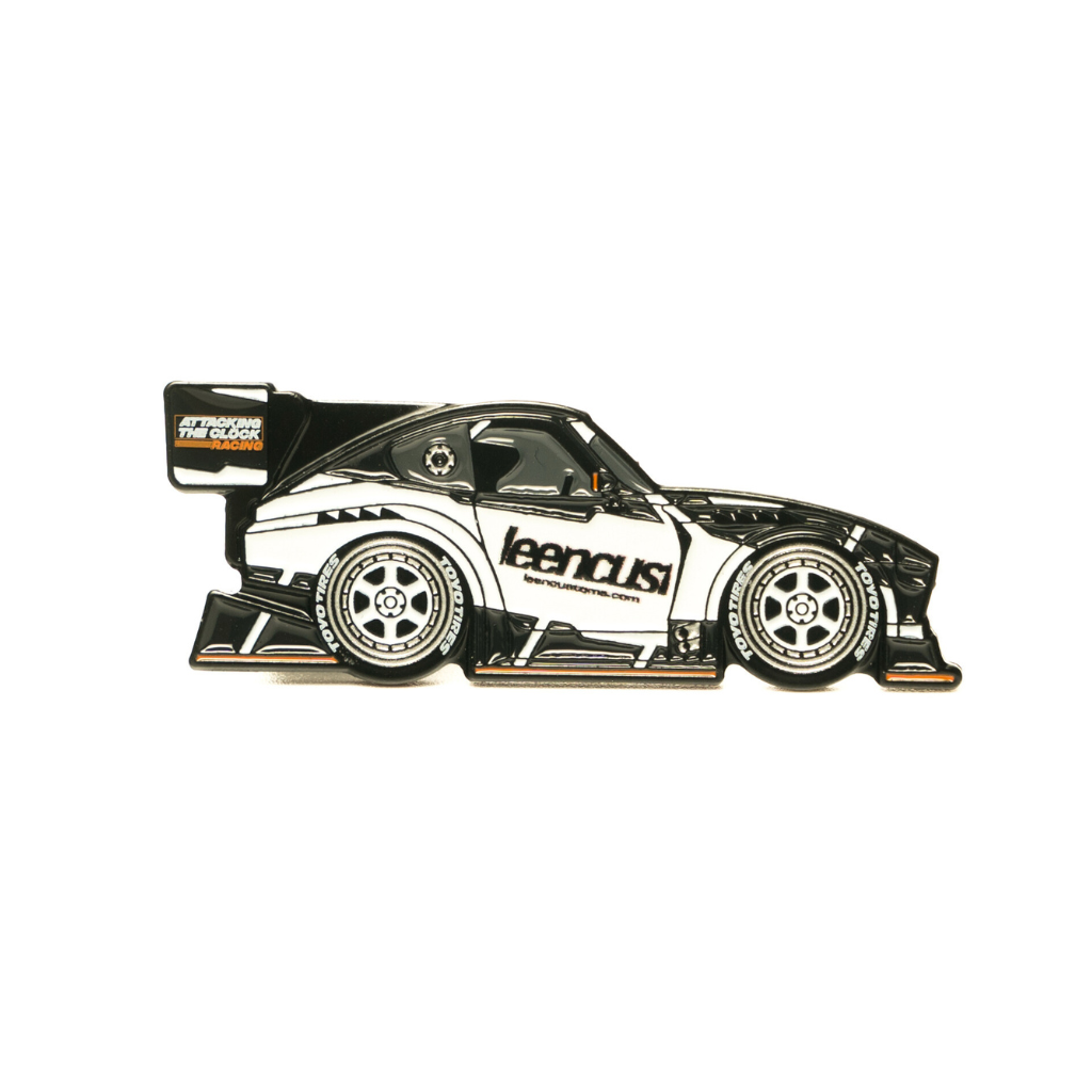 LEEN Customs x ATC Racing Datsun 240z Limited Edition Enamel Pin