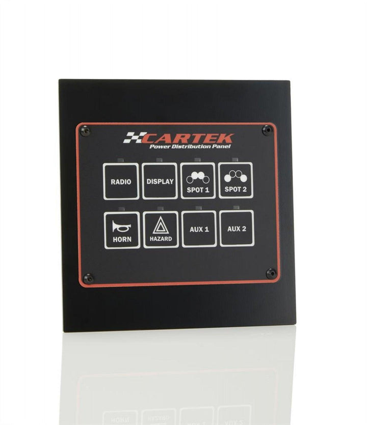 Cartek 8 Channel Power Distribution Panel - Attacking the Clock Racing