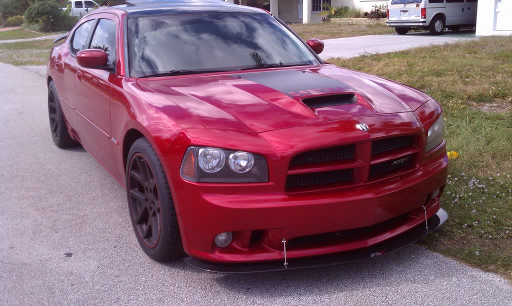 Dodge Charger SRT-8 Carbon Fiber Front Wind Splitter 2006 - 2010