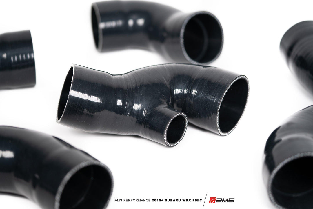 AMS Performance 2015+ Subaru WRX FA20 Front Mount Intercooler Kit w/o Bumper Beam - Attacking the Clock Racing