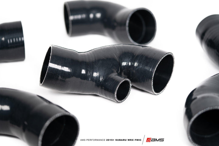 AMS Performance 2015+ Subaru WRX FA20 Front Mount Intercooler Kit w/o Bumper Beam - Attacking the Clock Racing