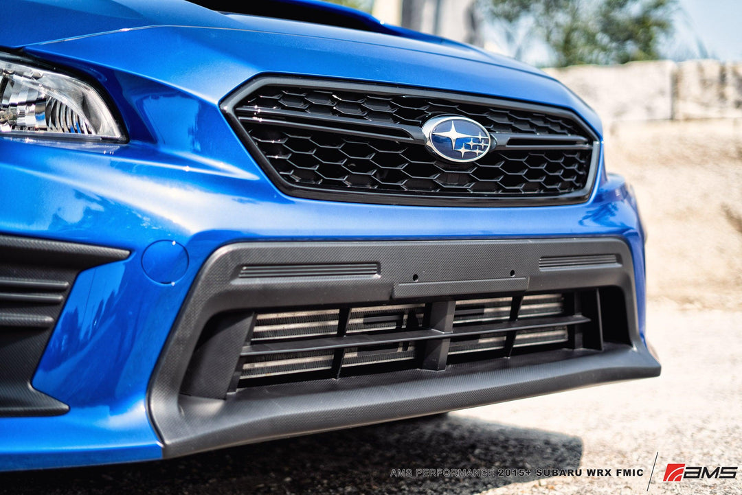 AMS Performance 2015+ Subaru WRX FA20 Front Mount Intercooler Kit w/o Bumper Beam - Attacking the Clock Racing