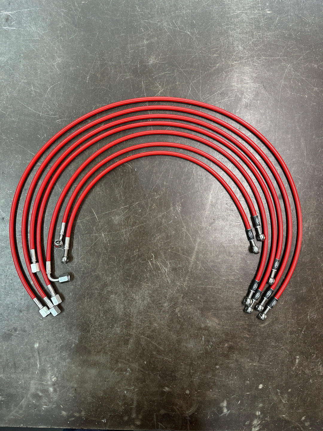 HEL Braided Fuel Injector Lines for Volkswagen Scirocco MK2 16V (M12 Injectors) - Attacking the Clock Racing