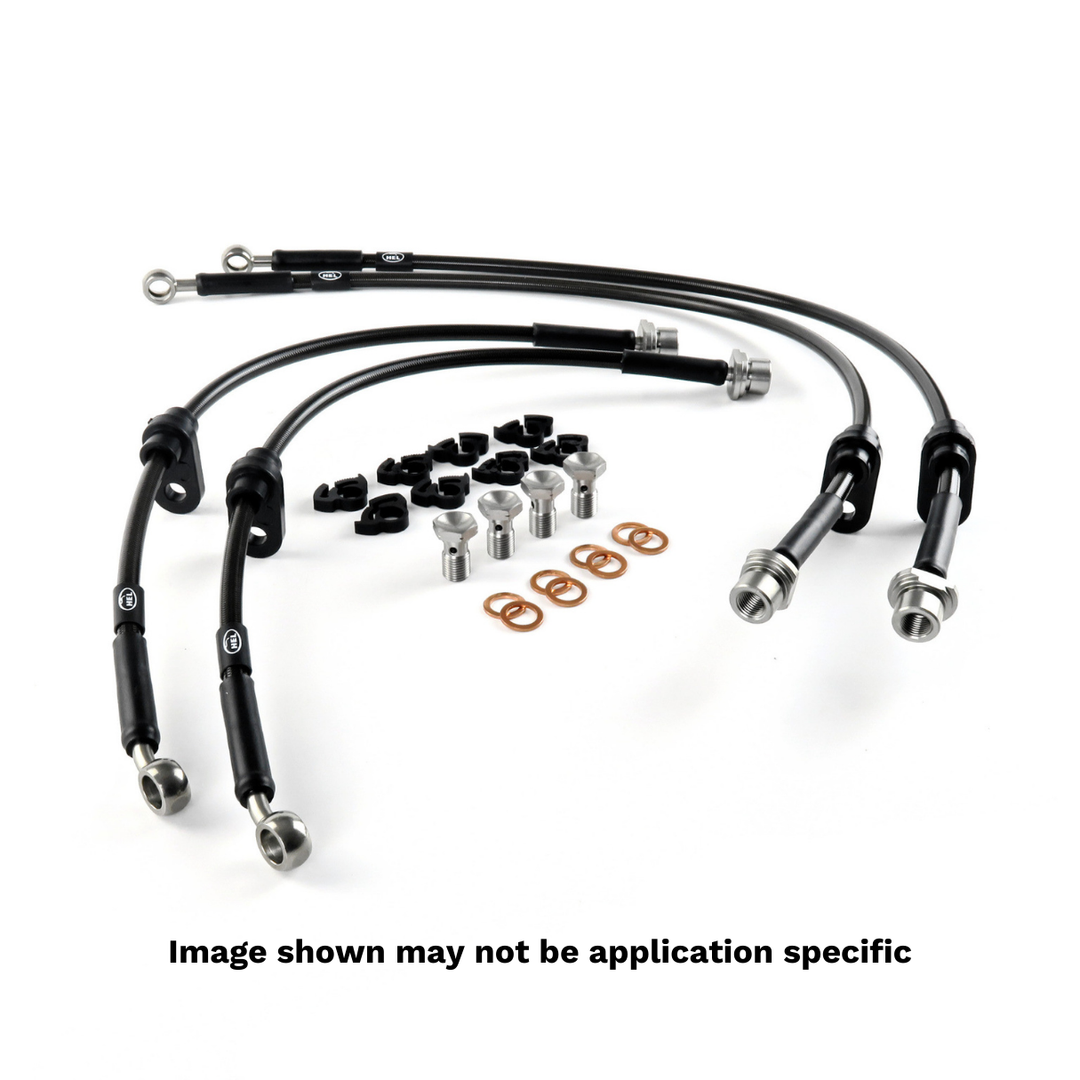 HEL Performance Brake Lines for MG ZR 1.4 105 Rear Discs / ABS 2001-2005, Stainless Steel Braided