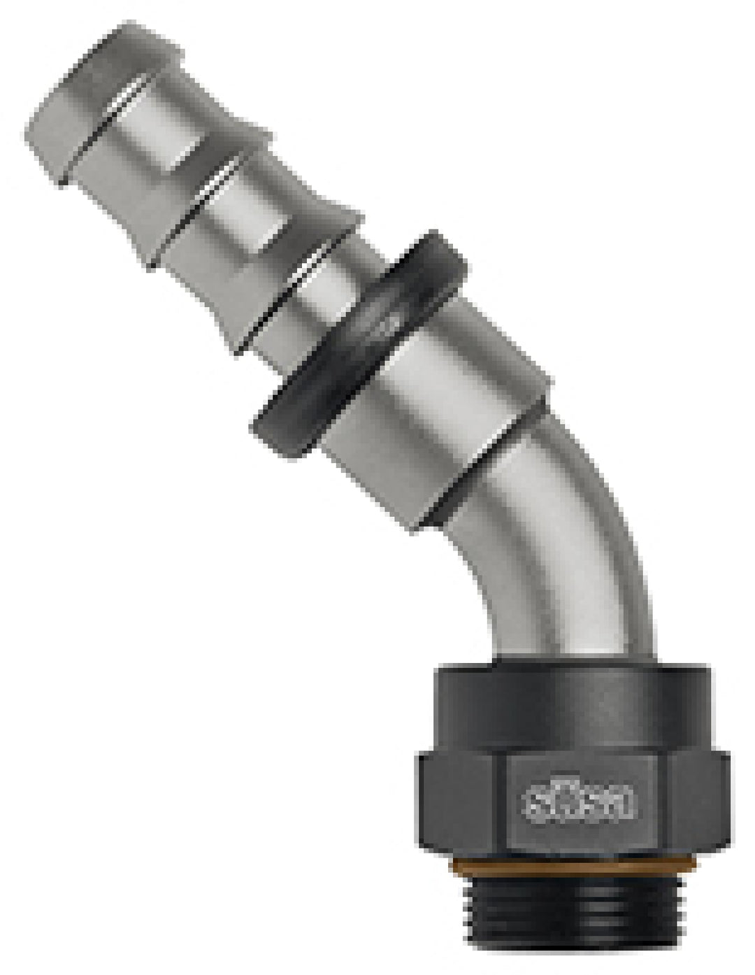 Setrab PushLock Hose End Adapter - M22 to -6 AN 45 degree - Attacking the Clock Racing