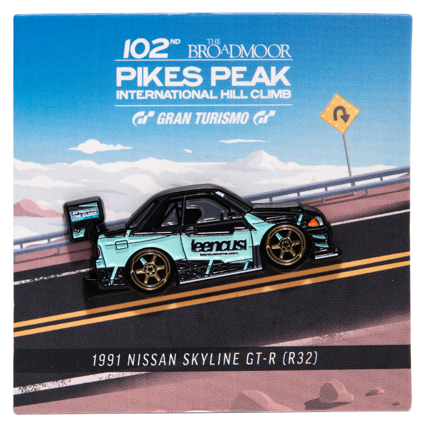 LEEN Customs x ATCR R32 GT-R Pikes Peak Edition Enamel Pin 2024