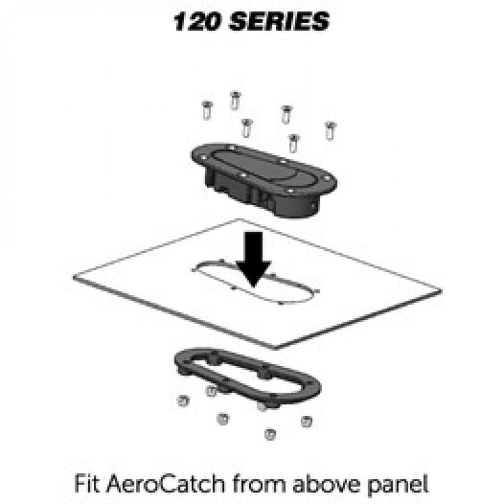 AeroCatch 120-2100 Locking Hood Pins - Attacking the Clock Racing