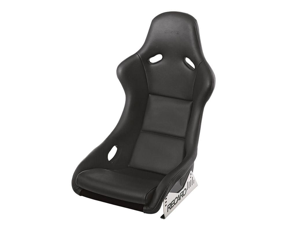 Recaro Pole Position N.G. Seat - Black Leather/Black Leather - Attacking the Clock Racing