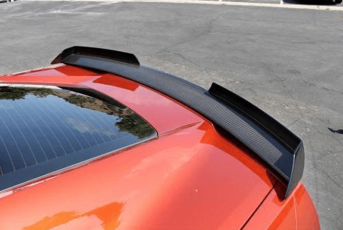 APR Performance Carbon Fiber Rear Spoiler Track Pack W/O APR Wickerbill Corvette C7 - Attacking the Clock Racing