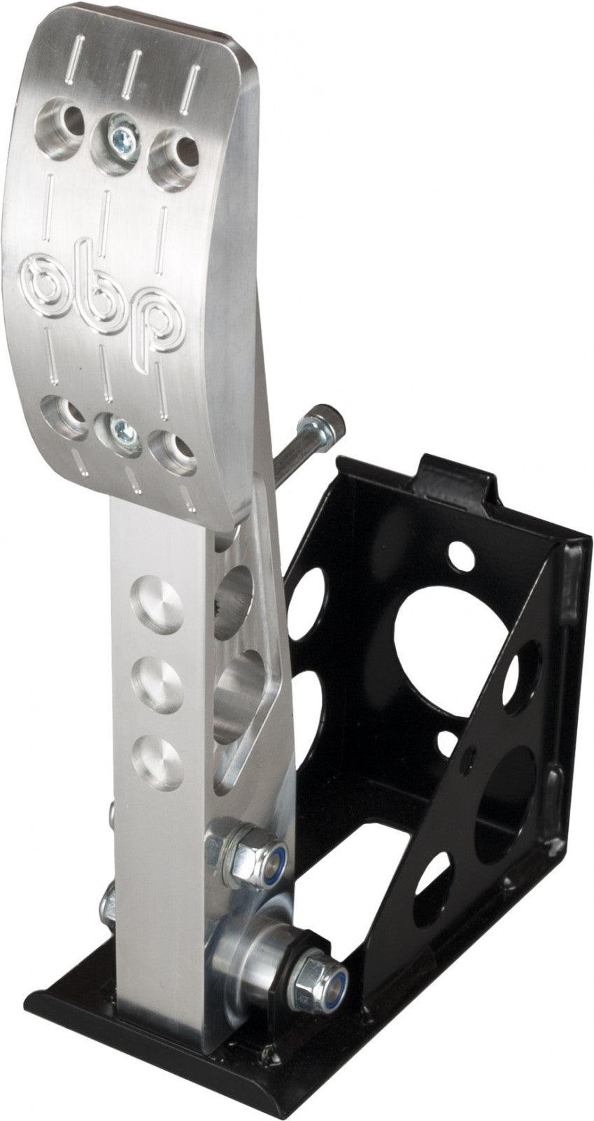 motorsport pedale Pro-Race V2 Floor Mounted Cockpit Fit 2 Pedal System (Brake & Clutch) Silver