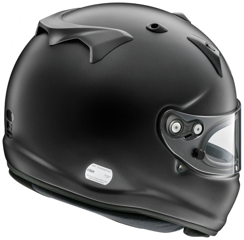 Arai GP-7 Black Frost Medium Racing Helmet - Attacking the Clock Racing