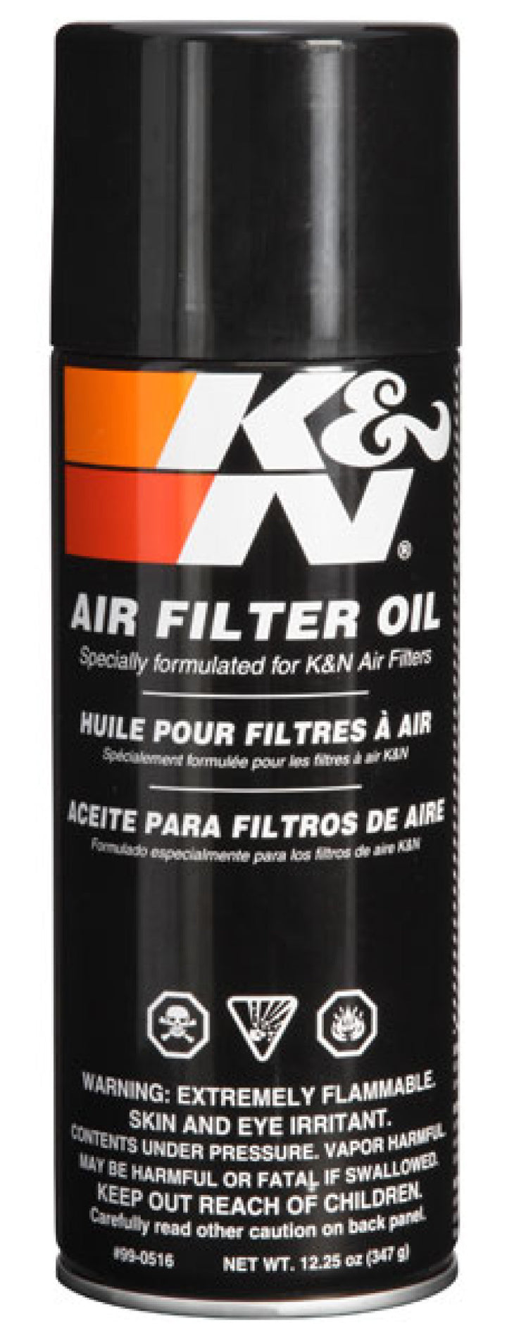 K&N Aerosol Air Filter Oil 12.25 oz.