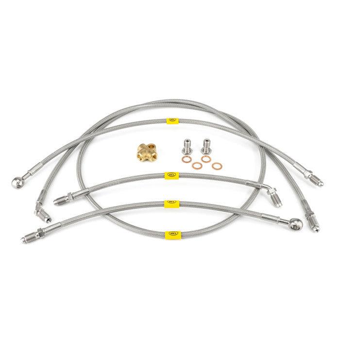 HEL Braided ABS Delete Lines for Nissan Skyline R32 GTS-T, GT-R (1989-1994) - Attacking the Clock Racing