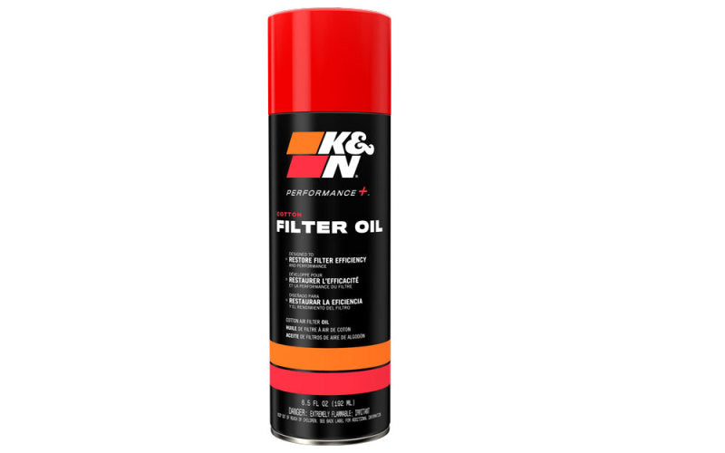 K&N Aerosol Spray Air Filter Oil 6.5oz.