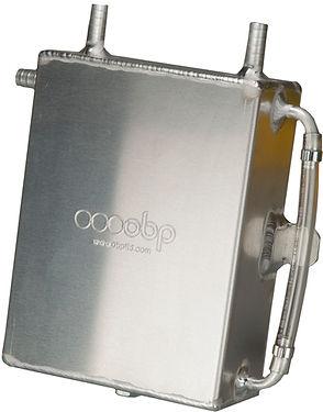 obp Motorsport 70oz (2 Litre) Bulkhead Mount Oil Catch Tank (Square) - Attacking the Clock Racing