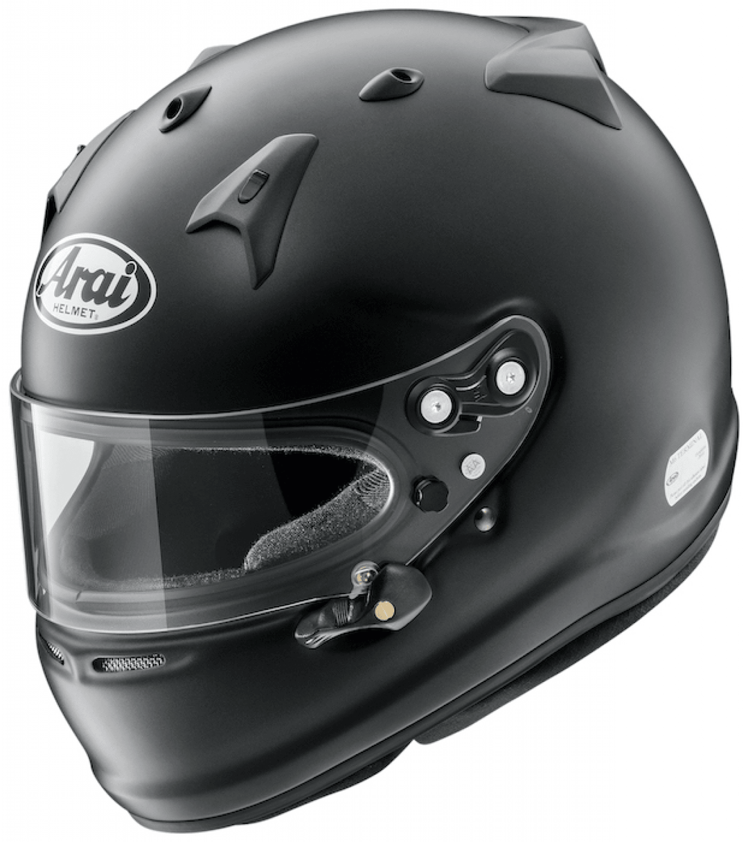 Arai GP-7 Black Frost X Small Racing Helmet - Attacking the Clock Racing