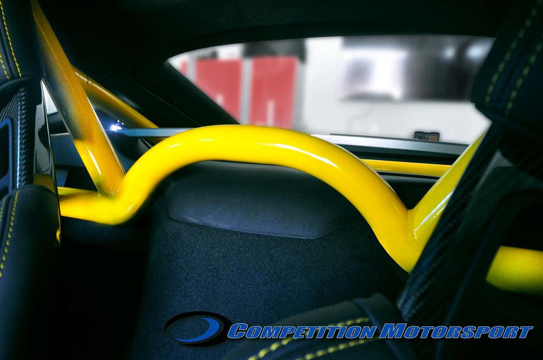 CMS Performance Roll Bar for Porsche Cayman (718 / 981 Cayman and GT4) - Attacking the Clock Racing
