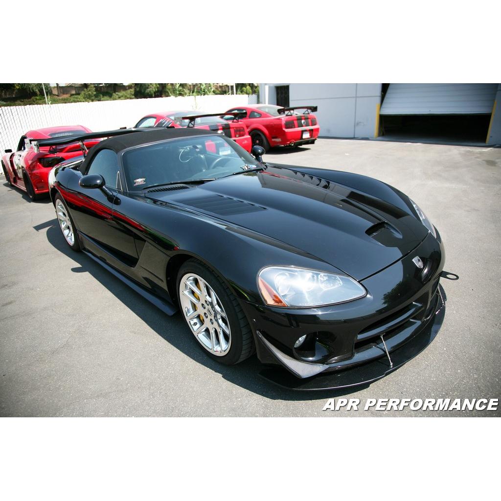 Dodge Viper SRT-10 Carbon Fiber w. Honeycomb Core Front Wind Splitter 2003-2010
