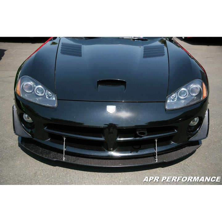 Dodge Viper SRT-10 Carbon Fiber w. Honeycomb Core Front Wind Splitter 2003-2010