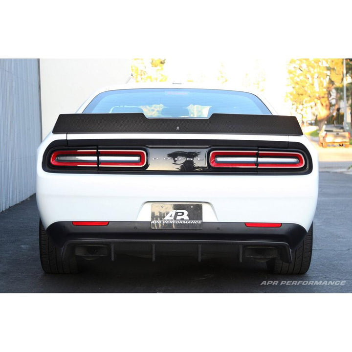Dodge Challenger Hellcat Carbon Fiber Rear Diffuser 2015-2023