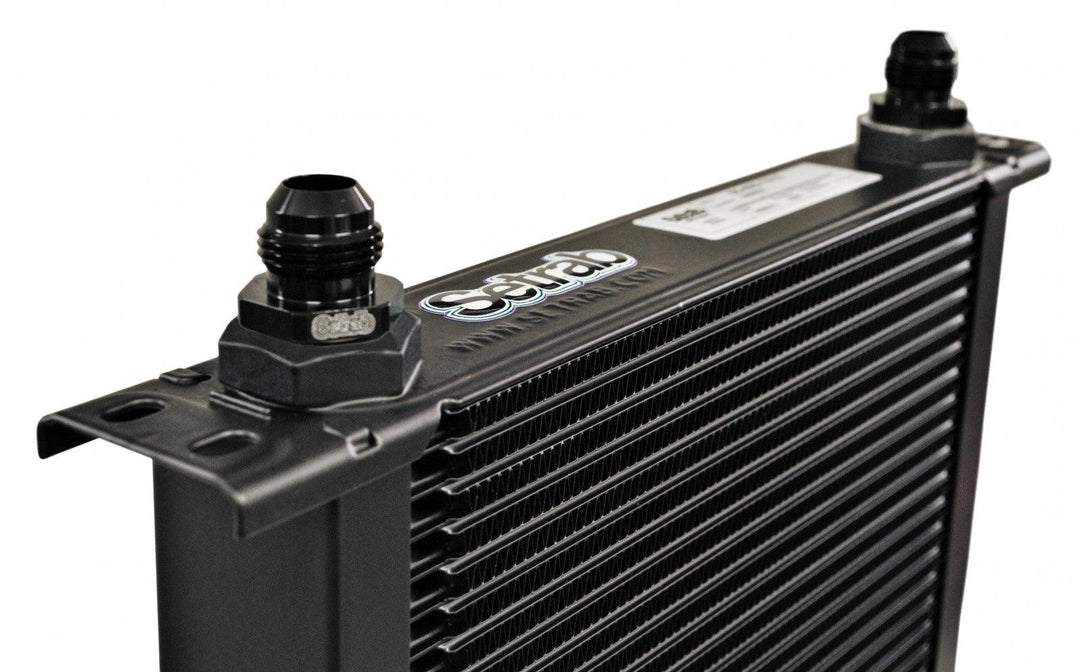 Setrab 34-Row Series 6 Oil Cooler 2 with M22 Ports - Attacking the Clock Racing
