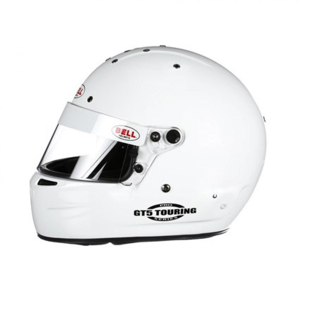 Bell GT5 Touring Helmet Small White 57 cm - Attacking the Clock Racing