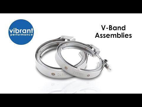Vibrant Quick Release V-Band Clamp (For 19862)