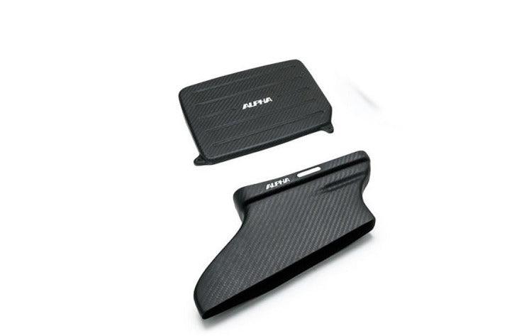 AMS Performance 14-18 Mercedes-Benz CLA 45 AMG 2.0T Alpha Cold Air intake w/Carbon Fiber Lid & Duct - Attacking the Clock Racing