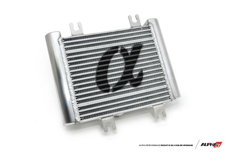 AMS Performance 2009+ Nissan GT-R R35 Alpha Factory Replacement Engine Oil Cooler - Attacking the Clock Racing