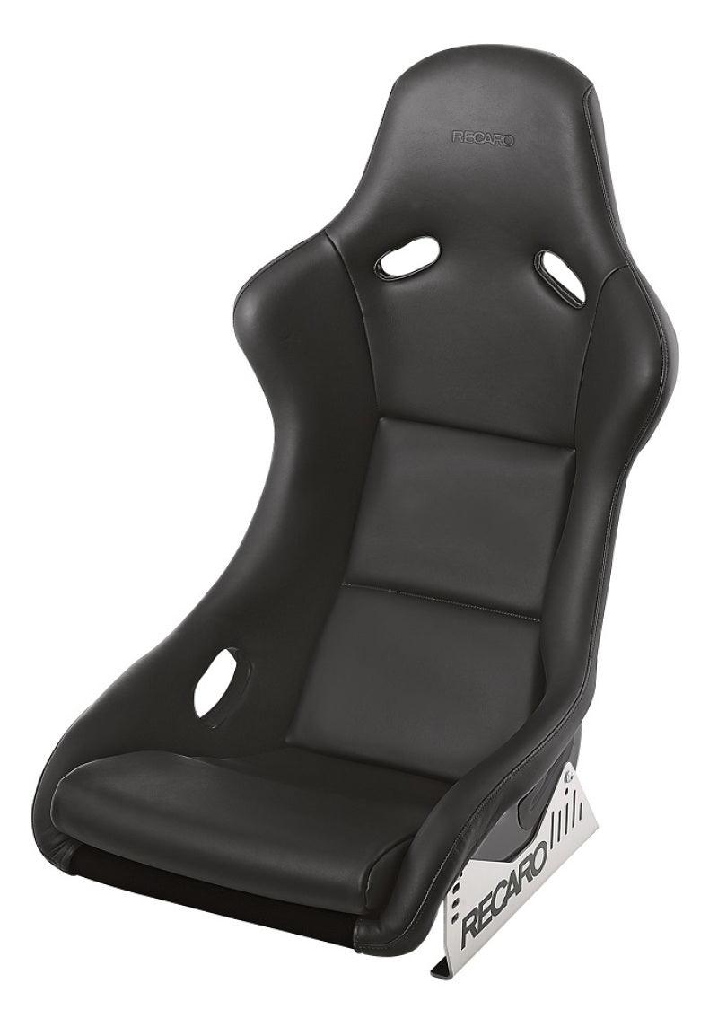 Recaro Classic Pole Position ABE Seat - Black Leather - Attacking the Clock Racing