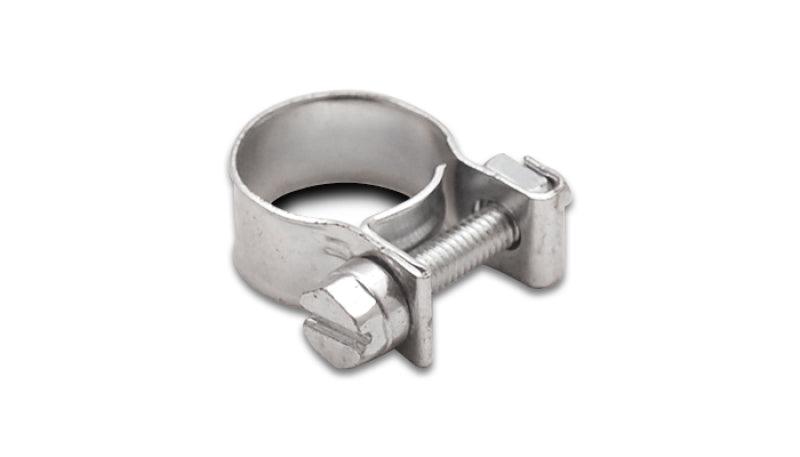 Vibrant Inj Style Mini Hose Clamps 10-12mm clamping range Pack of 10 Zinc Plated Mild Steel - Attacking the Clock Racing