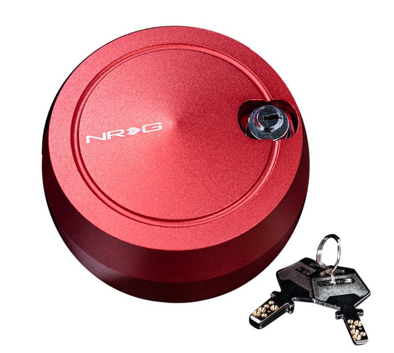 NRG Quick Lock V2 w/Free Spin - Red (Will Not Work w/Thin Version QR or Quick Tilt System) - Attacking the Clock Racing