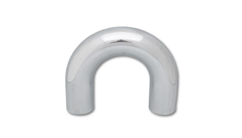 Vibrant 1.5in O.D. Universal Aluminum Tubing (180 degree Bend) - Polished - Attacking the Clock Racing