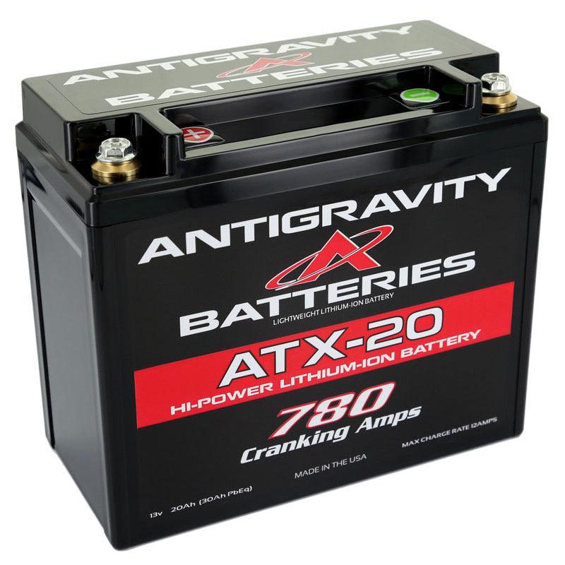 Antigravity XPS YTX20 Lithium Battery - Left Side Negative Terminal - Attacking the Clock Racing