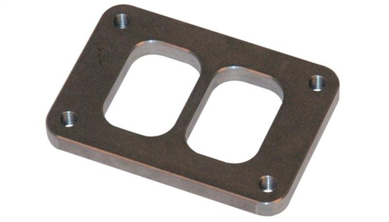 Vibrant T04 Turbo Inlet Flange (Divided Inlet) Mild Steel 1/2in Thick - Attacking the Clock Racing
