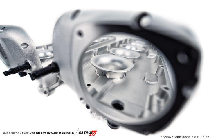 AMS Performance V10 Audi R8 / Lamborghini Huracan / Performante Billet Intake Manifold - CLR Anodize - Attacking the Clock Racing