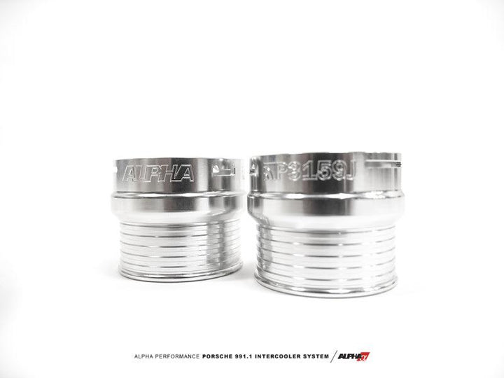 AMS Performance Porsche 997.1TT Alpha Intercooler System (For Stock Framed Turbos) - Attacking the Clock Racing
