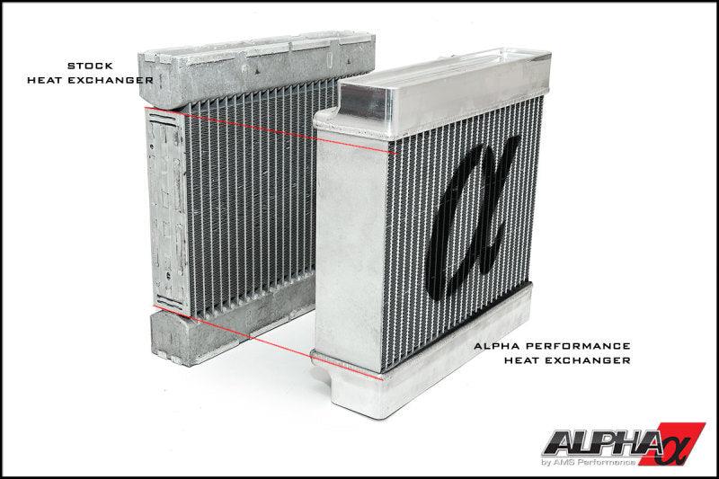 AMS Performance 14-18 Mercedes-Benz CLA 45 AMG 2.0T Alpha Auxiliary Heat Exchanger Upgrade - Attacking the Clock Racing
