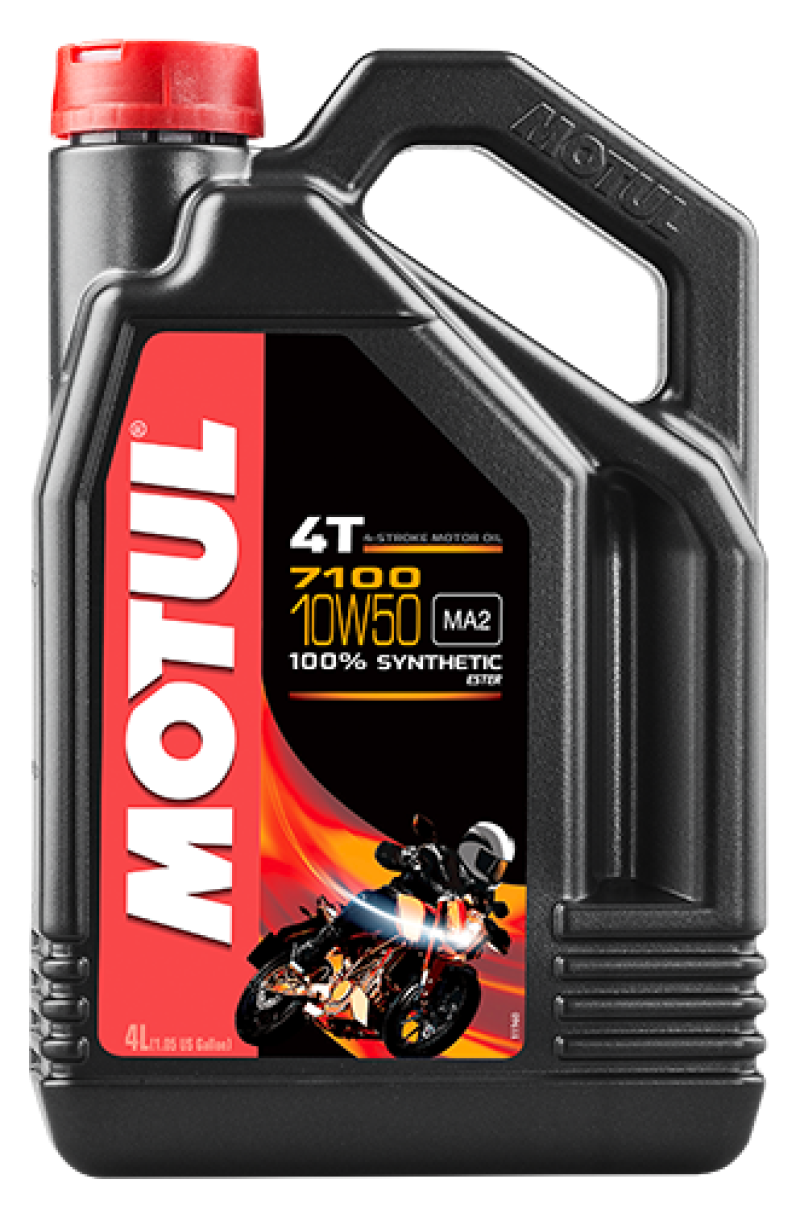 Motul 4L 7100 4-Stroke Engine Oil 10W50 4T – Attacking the Clock Racing