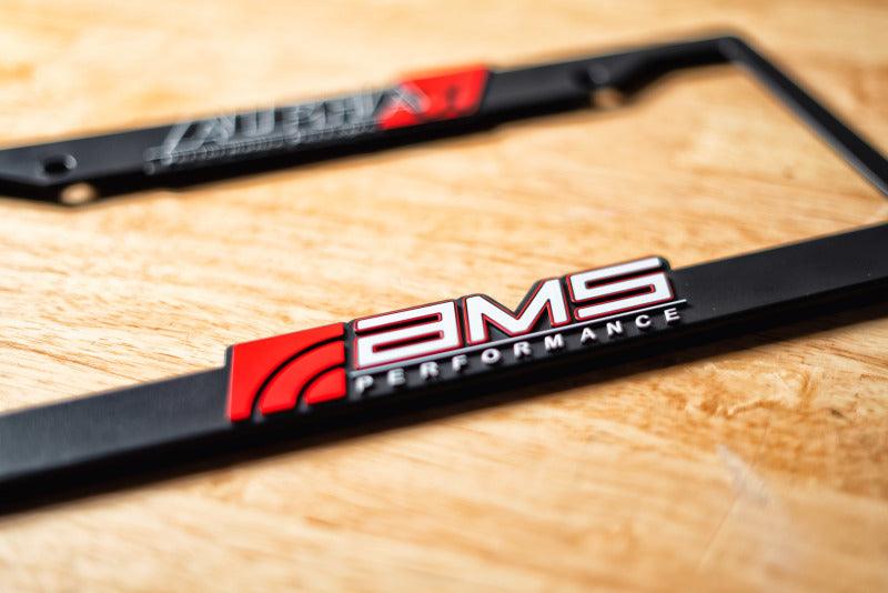 AMS Performance AMS / Alpha License Plate Frame - Attacking the Clock Racing