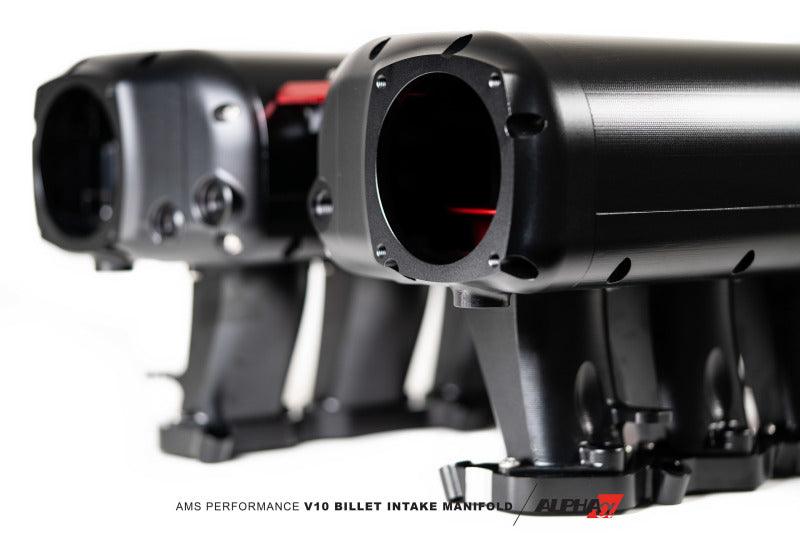 AMS Performance V10 Audi R8 / Lamborghini Huracan / Performante Billet Intake Manifold - CLR Anodize - Attacking the Clock Racing