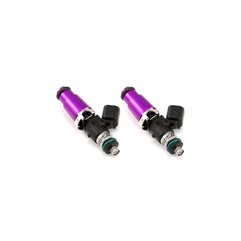 Injector Dynamics ID1050X Injectors 14mm (Purple) Adaptors -204 / 14mm Lower O-Rings (Set of 2) - Attacking the Clock Racing