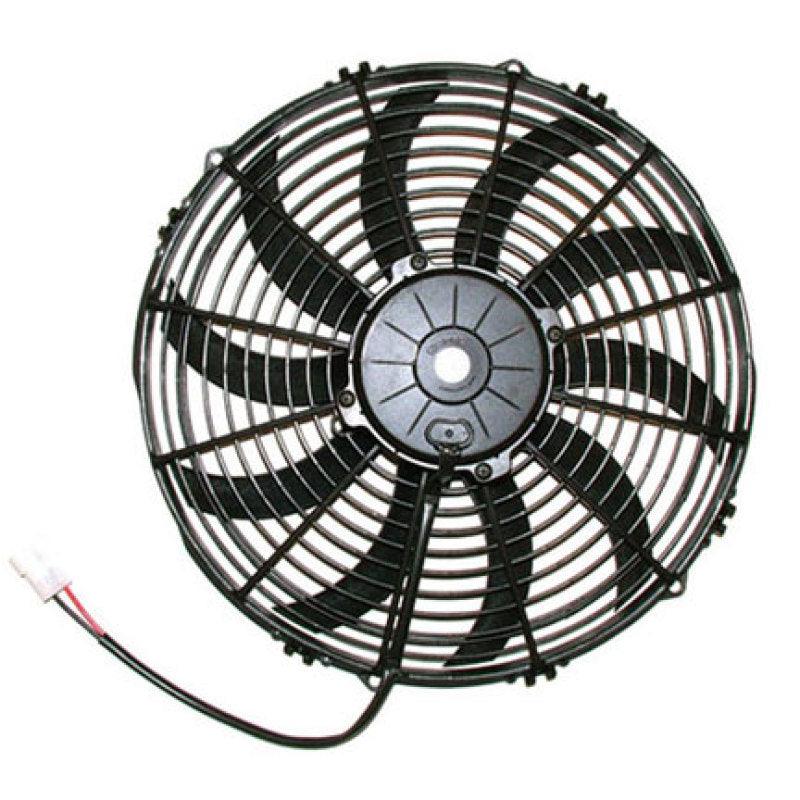 SPAL 1682 CFM 13in High Performance Fan - Push/Curved (VA13-AP70/LL-63S) - Attacking the Clock Racing