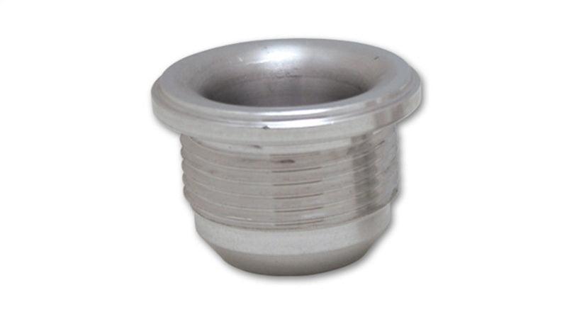 Vibrant -10 AN Male Weld Bung (1-1/8in Flange OD) - Aluminum - Attacking the Clock Racing